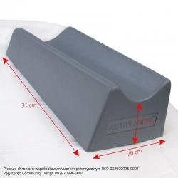 PODNÓŻEK DO PEDICURE NA FOTEL ACT SZARY